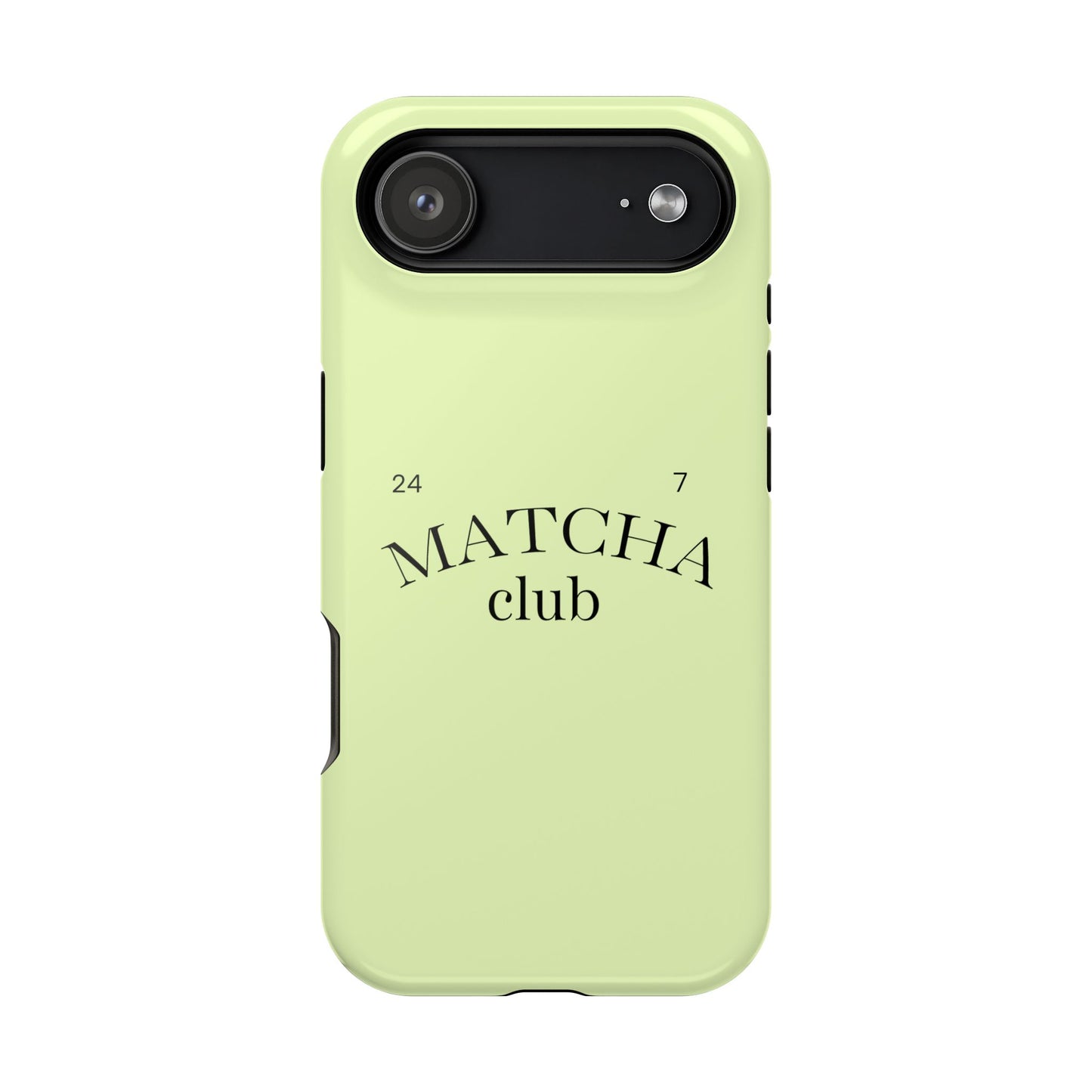 Magnetic IPhone Case, Matcha Coffee Lover, Impact-Resistant Case, Coffee Date Enthusiast, Matcha with Friends, Protective Phone Cover