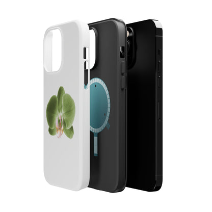 Magnetic IPhone Case, Durable Impact-Resistant Floral Feminine Fashionable Cover, Gift for Her, Protective Smartphone Shell, Trendy