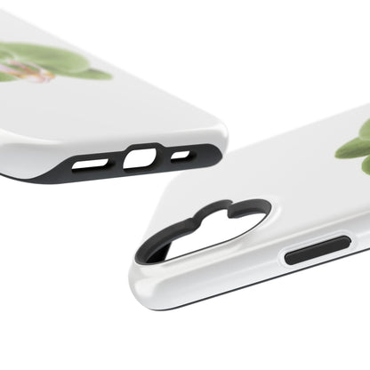 Magnetic IPhone Case, Durable Impact-Resistant Floral Feminine Fashionable Cover, Gift for Her, Protective Smartphone Shell, Trendy