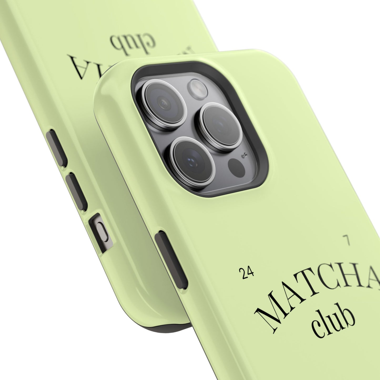 Magnetic IPhone Case, Matcha Coffee Lover, Impact-Resistant Case, Coffee Date Enthusiast, Matcha with Friends, Protective Phone Cover