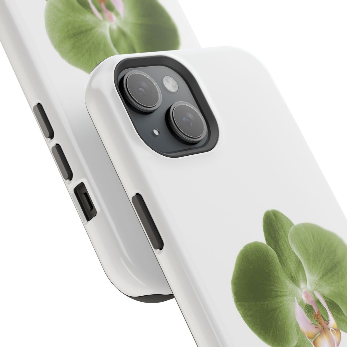 Magnetic IPhone Case, Durable Impact-Resistant Floral Feminine Fashionable Cover, Gift for Her, Protective Smartphone Shell, Trendy