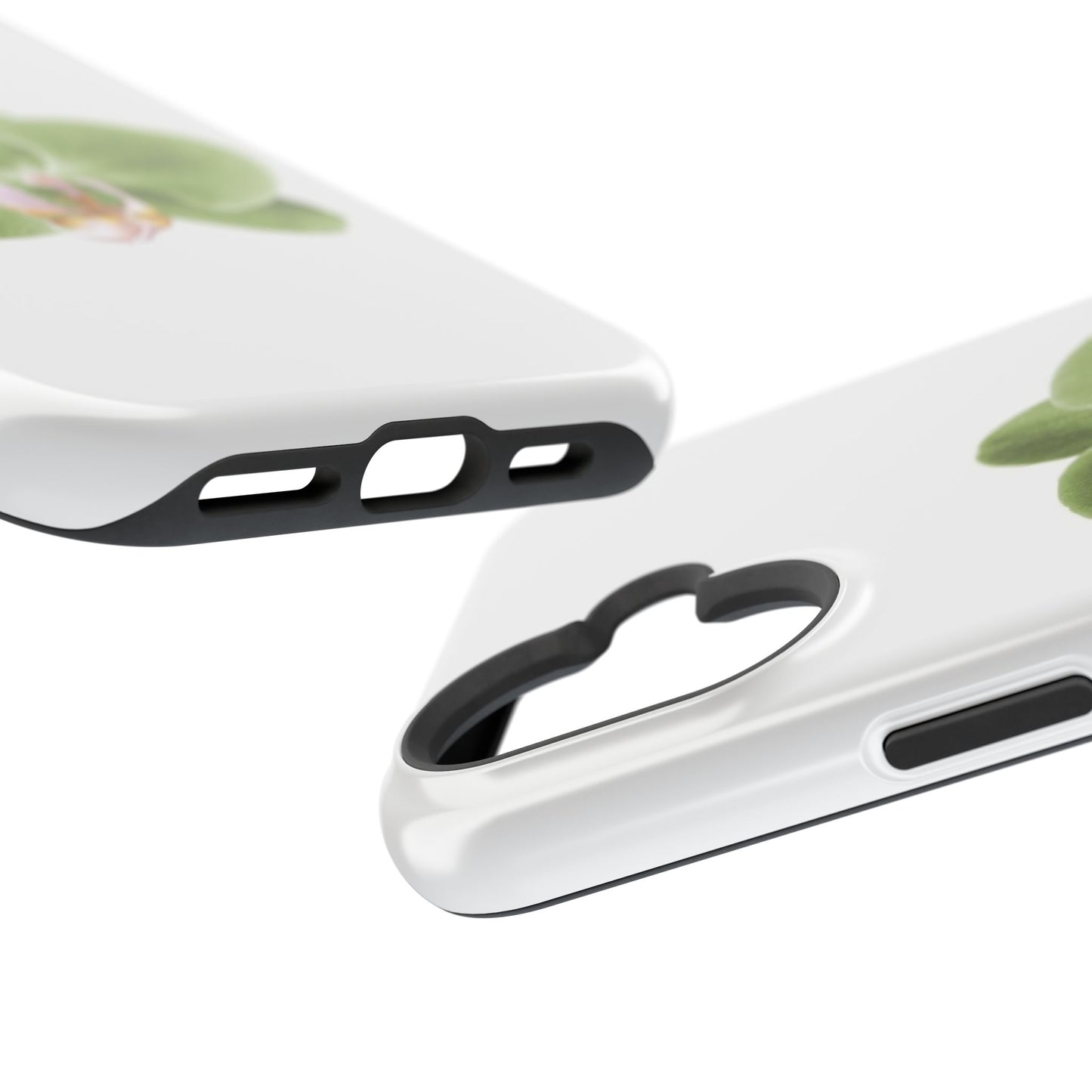 Magnetic IPhone Case, Durable Impact-Resistant Floral Feminine Fashionable Cover, Gift for Her, Protective Smartphone Shell, Trendy