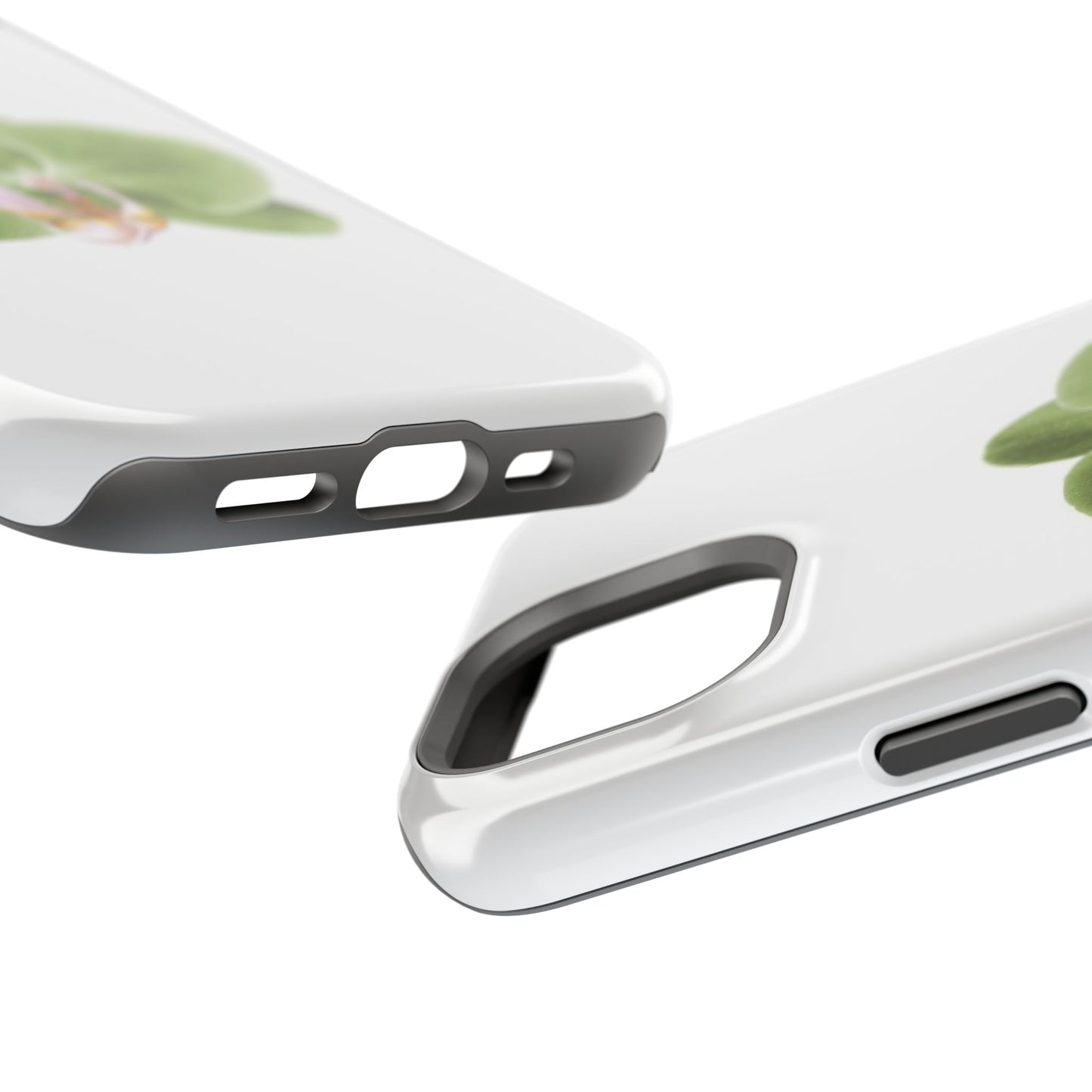 Magnetic IPhone Case, Durable Impact-Resistant Floral Feminine Fashionable Cover, Gift for Her, Protective Smartphone Shell, Trendy