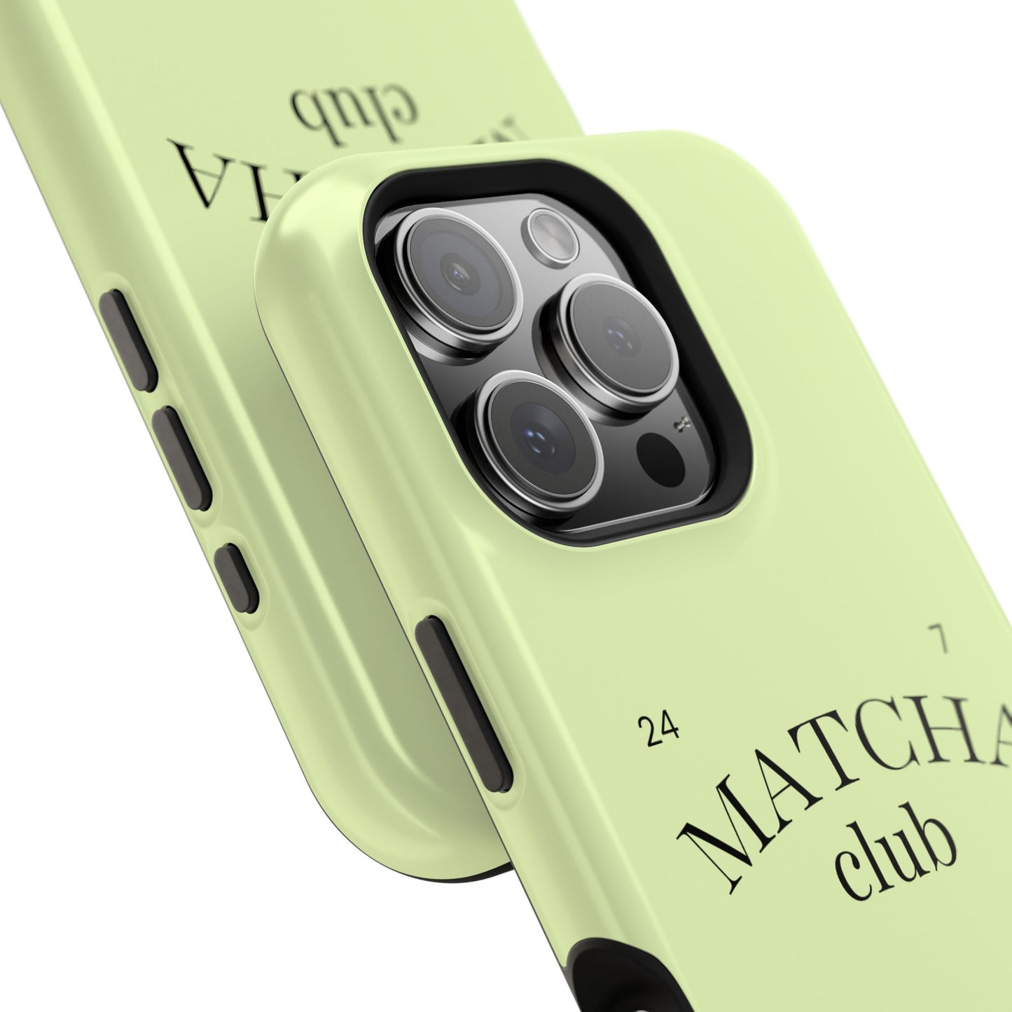 Magnetic IPhone Case, Matcha Coffee Lover, Impact-Resistant Case, Coffee Date Enthusiast, Matcha with Friends, Protective Phone Cover