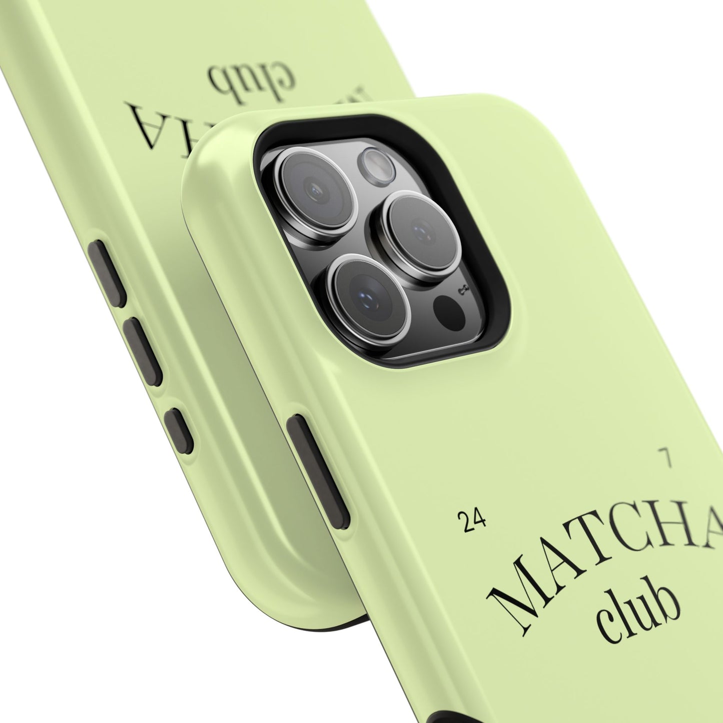 Magnetic IPhone Case, Matcha Coffee Lover, Impact-Resistant Case, Coffee Date Enthusiast, Matcha with Friends, Protective Phone Cover