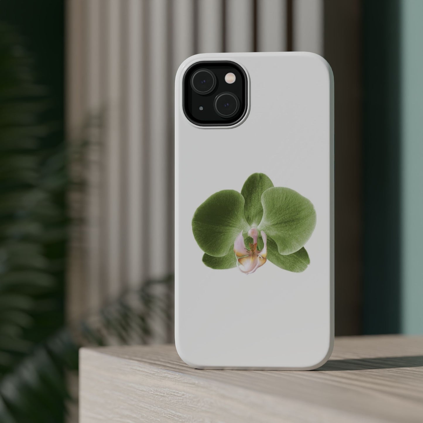 Magnetic IPhone Case, Durable Impact-Resistant Floral Feminine Fashionable Cover, Gift for Her, Protective Smartphone Shell, Trendy