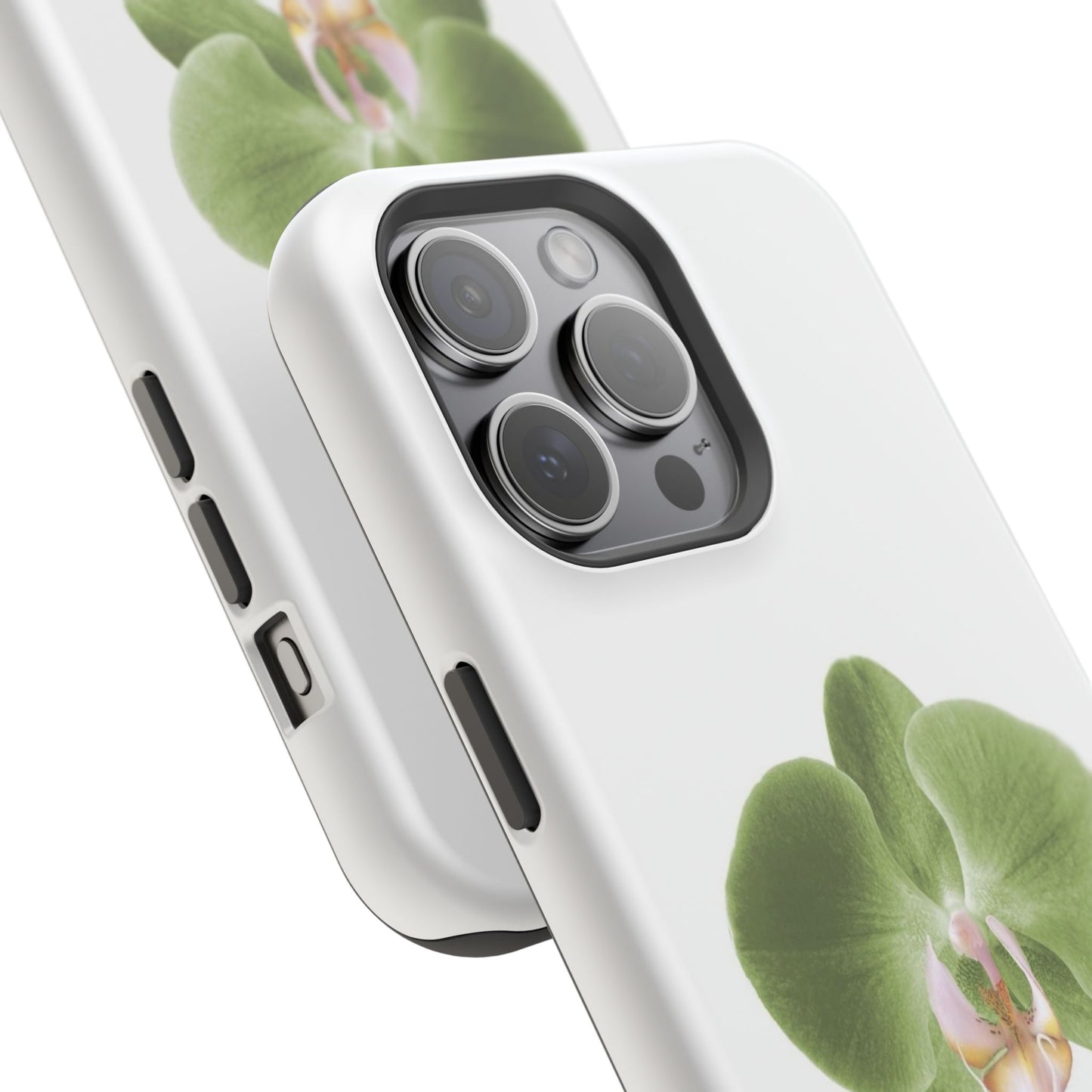 Magnetic IPhone Case, Durable Impact-Resistant Floral Feminine Fashionable Cover, Gift for Her, Protective Smartphone Shell, Trendy