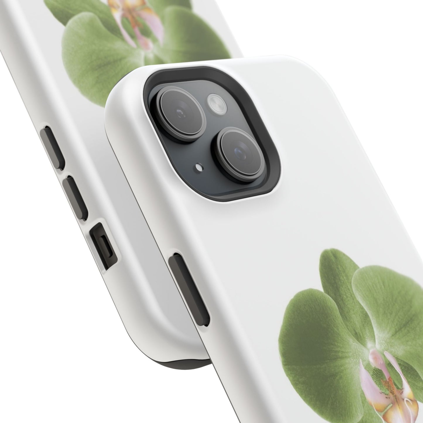 Magnetic IPhone Case, Durable Impact-Resistant Floral Feminine Fashionable Cover, Gift for Her, Protective Smartphone Shell, Trendy