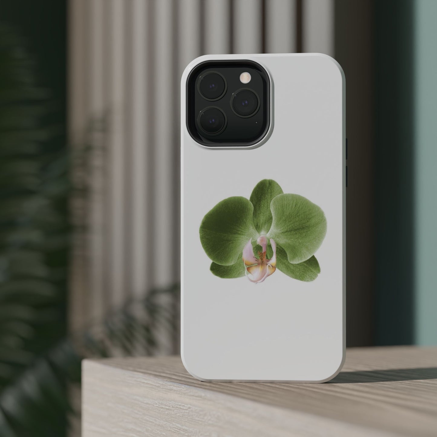 Magnetic IPhone Case, Durable Impact-Resistant Floral Feminine Fashionable Cover, Gift for Her, Protective Smartphone Shell, Trendy