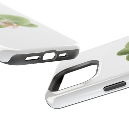 Magnetic IPhone Case, Durable Impact-Resistant Floral Feminine Fashionable Cover, Gift for Her, Protective Smartphone Shell, Trendy