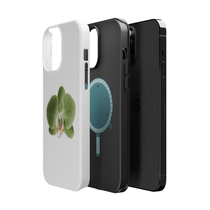 Magnetic IPhone Case, Durable Impact-Resistant Floral Feminine Fashionable Cover, Gift for Her, Protective Smartphone Shell, Trendy