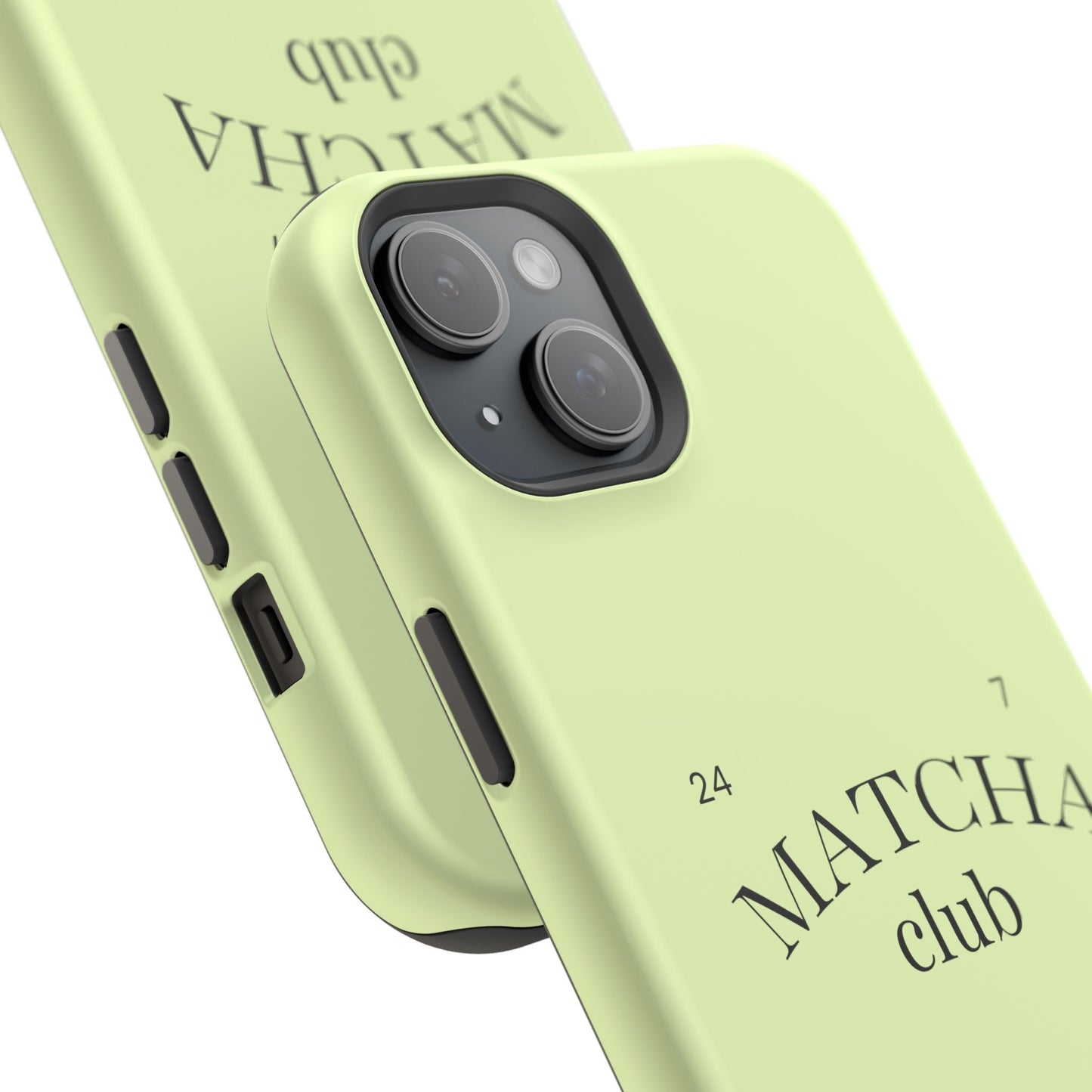 Magnetic IPhone Case, Matcha Coffee Lover, Impact-Resistant Case, Coffee Date Enthusiast, Matcha with Friends, Protective Phone Cover
