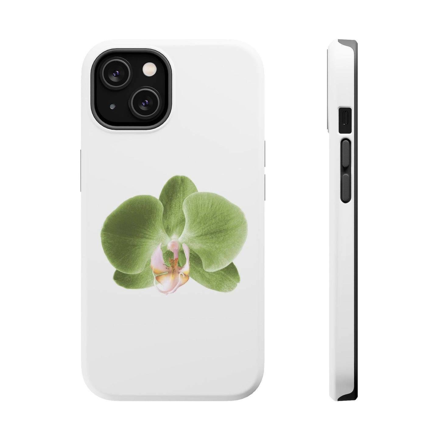 Magnetic IPhone Case, Durable Impact-Resistant Floral Feminine Fashionable Cover, Gift for Her, Protective Smartphone Shell, Trendy