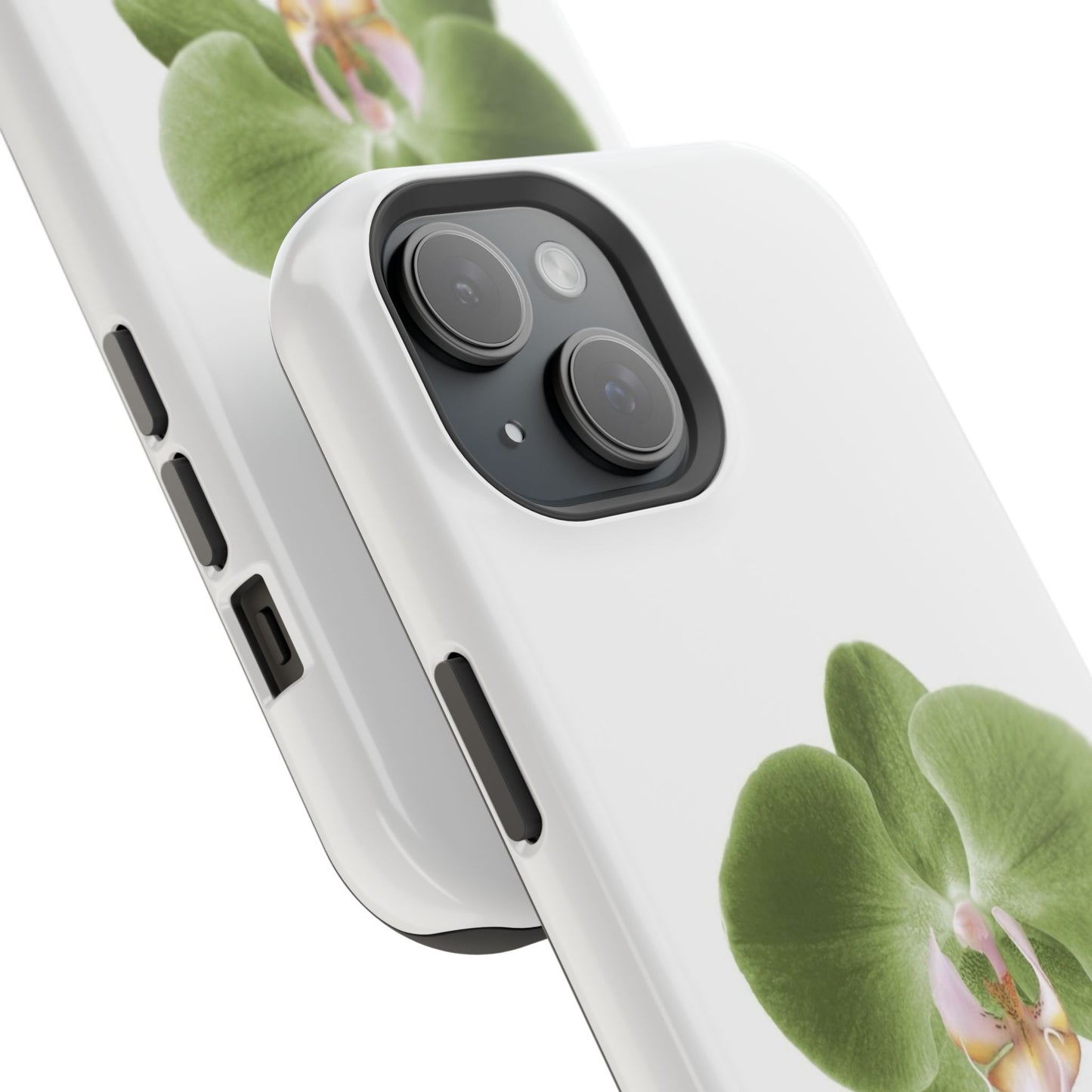 Magnetic IPhone Case, Durable Impact-Resistant Floral Feminine Fashionable Cover, Gift for Her, Protective Smartphone Shell, Trendy