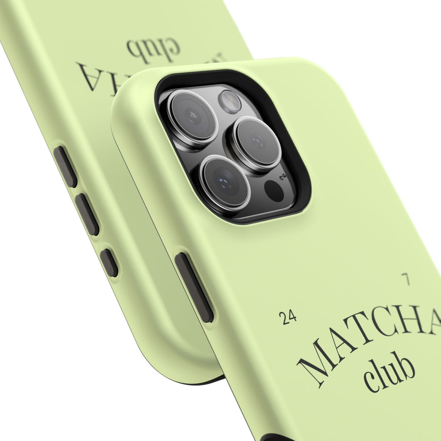 Magnetic IPhone Case, Matcha Coffee Lover, Impact-Resistant Case, Coffee Date Enthusiast, Matcha with Friends, Protective Phone Cover