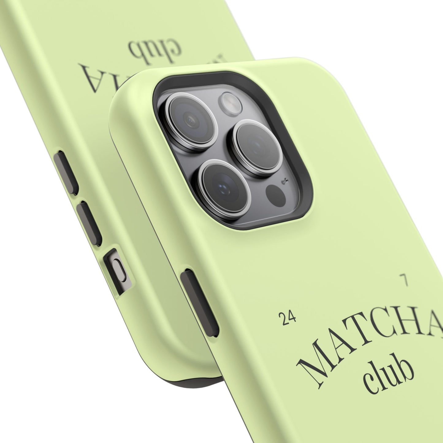 Magnetic IPhone Case, Matcha Coffee Lover, Impact-Resistant Case, Coffee Date Enthusiast, Matcha with Friends, Protective Phone Cover