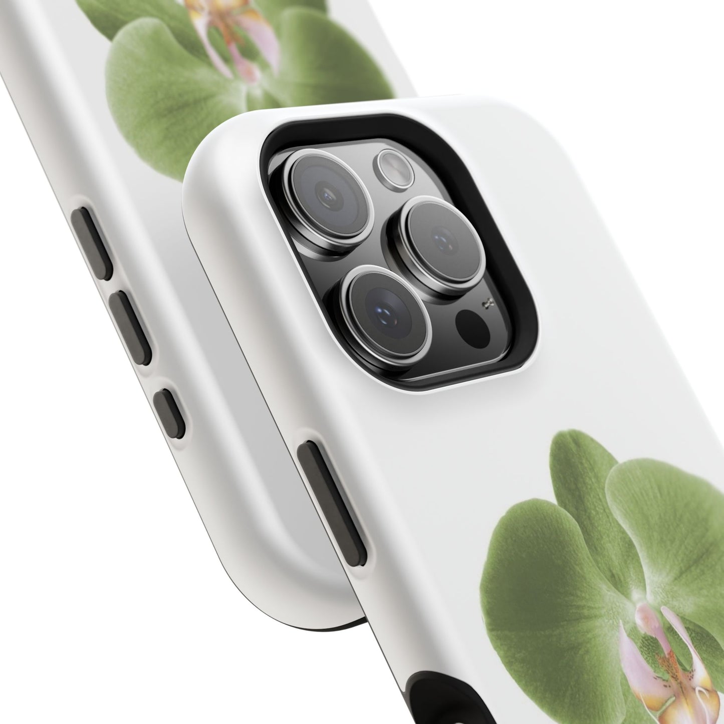 Magnetic IPhone Case, Durable Impact-Resistant Floral Feminine Fashionable Cover, Gift for Her, Protective Smartphone Shell, Trendy